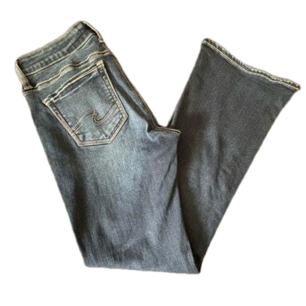 Silver Jeans Co suki bootcut button fly W30 L31 medium wash GUC